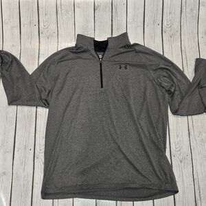 NWOT Under Armour Tech Gray Half-Zip Pullover Mens Size XXL